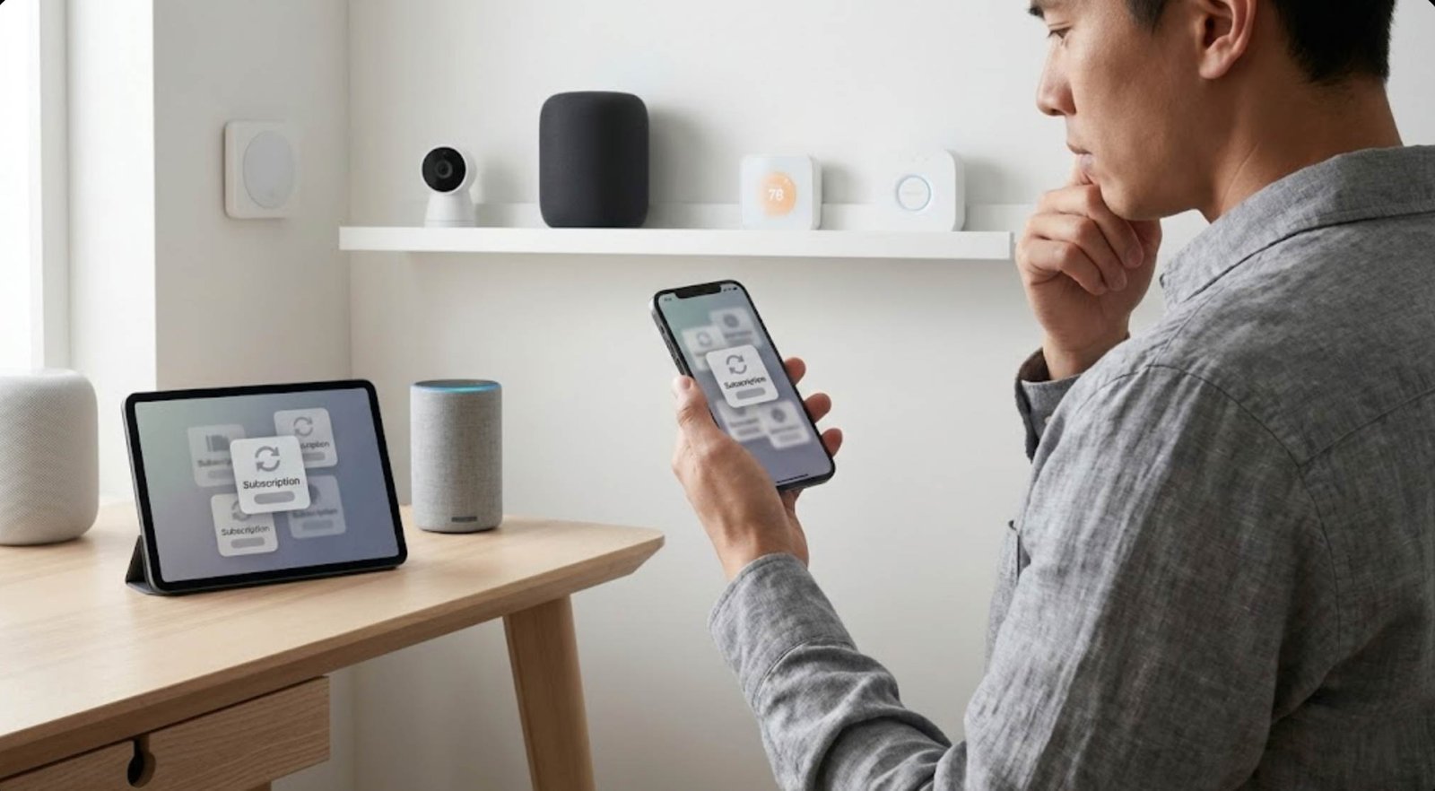 Abonnements inutiles dans la maison connectée : options marketing et fonctions secondaires